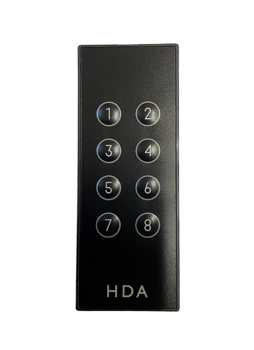 MHUB Room Remote (8x8)
